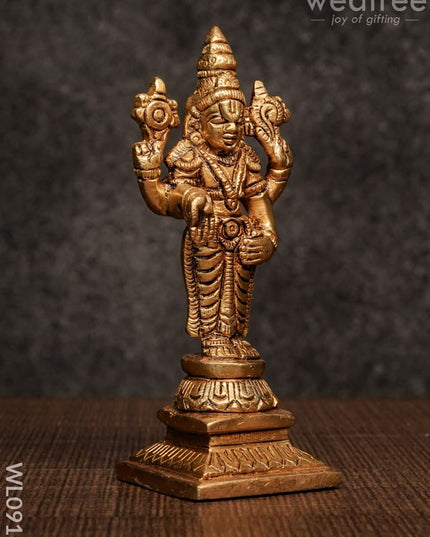 Brass Balaji Idol - Wl0916 Figurines