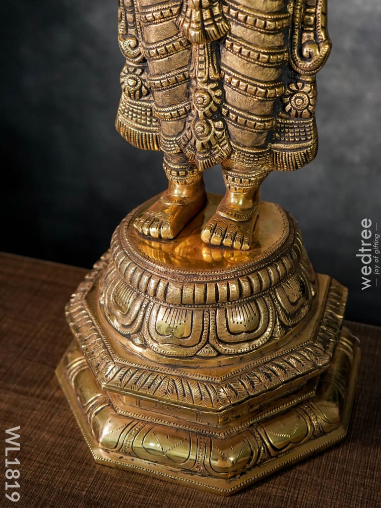 Brass Balaji Idol - Wl1819 Figurines