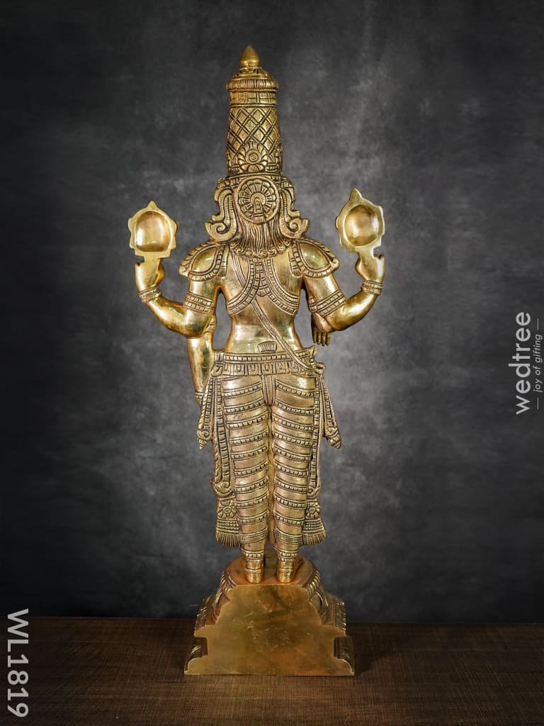 Brass Balaji Idol - Wl1819 Figurines