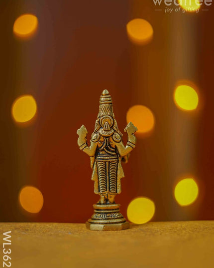 Brass Balaji Idol - Wl3626 Figurines