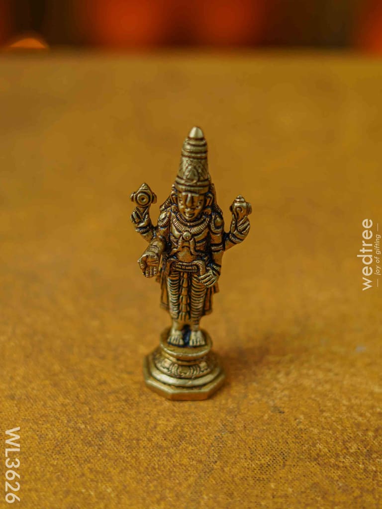 Brass Balaji Idol - Wl3626 Figurines