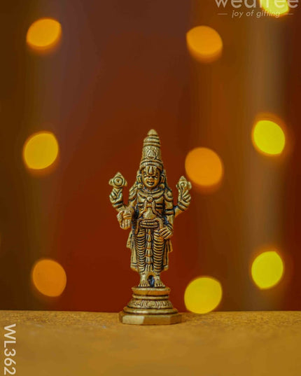 Brass Balaji Idol - Wl3626 Figurines