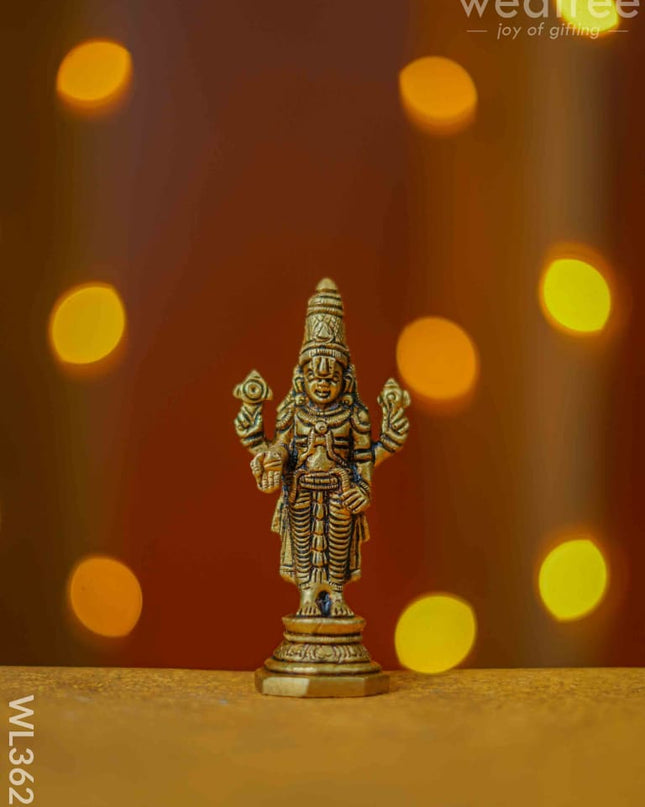 Brass Balaji Idol - Wl3626 Figurines