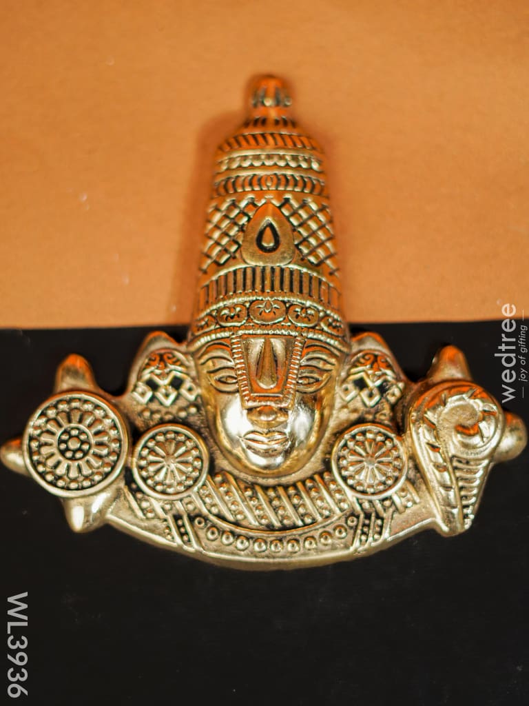 Brass Balaji Wall Hanging - Wl3936