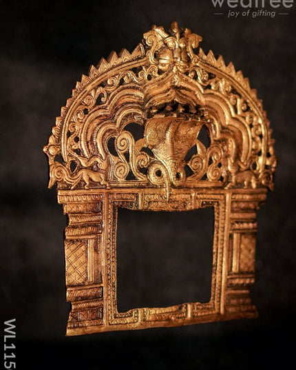 Brass Bhunesh Prabhavali Wall Hanging - Wl1150 Figurines