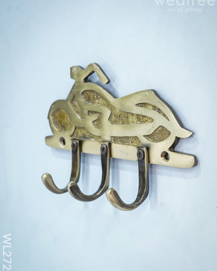 Brass Bike Key Hanger - Wl2720 Utility