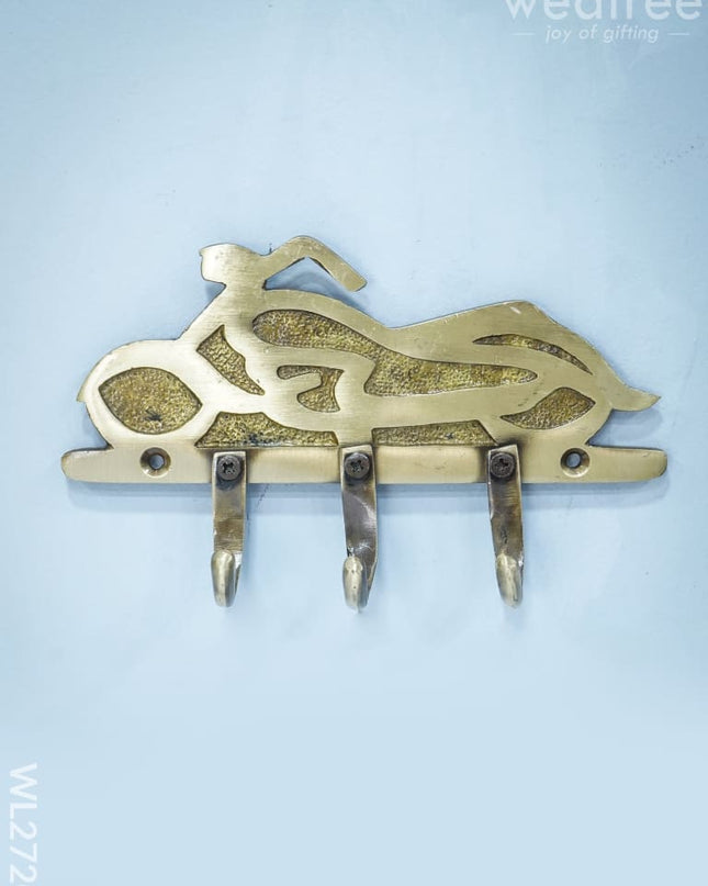 Brass Bike Key Hanger - Wl2720 Utility