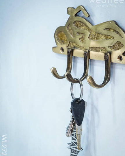 Brass Bike Key Hanger - Wl2720 Utility