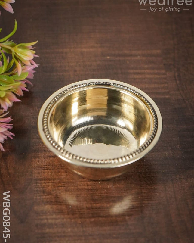 Brass Bowl - Wbg0845 Pooja Utilities
