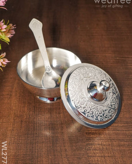 Brass Bowl Set And Tray - Wl2774 Utility