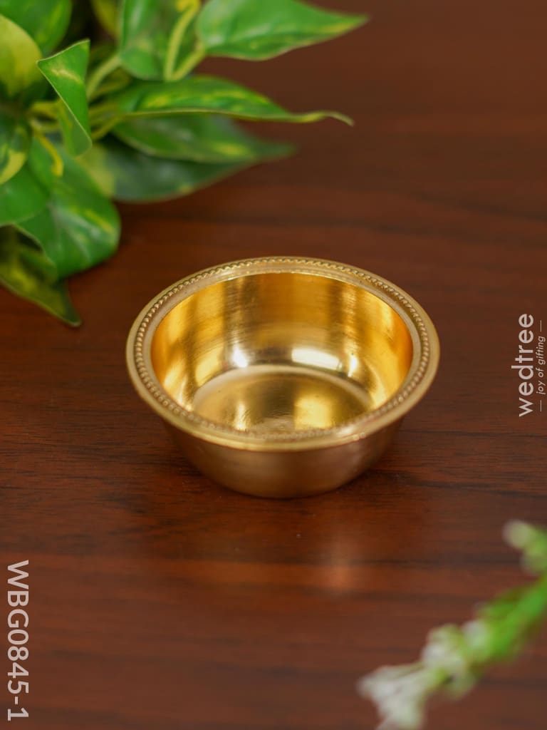 Brass Bowl - Wbg0845 Pooja Utilities