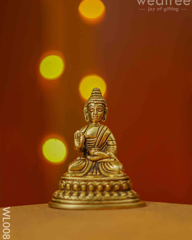 Brass Buddha - Wl0086 Figurines