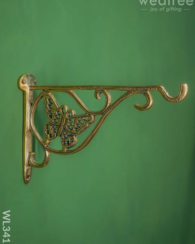 Brass Butterfly Bracket - Wl3417 Figurines
