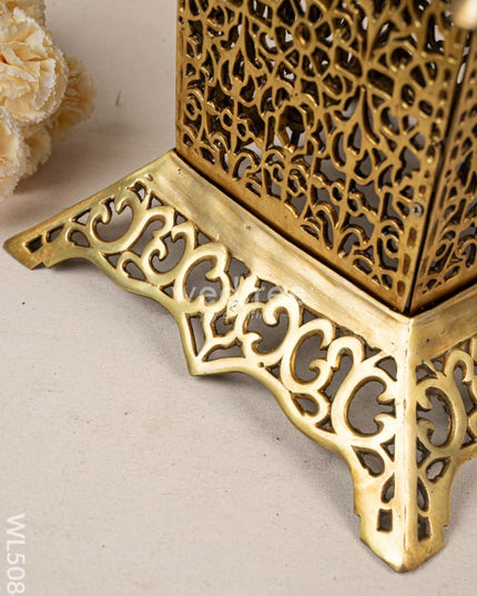 Brass Chowki with Bells - WL5084 Brass Antique