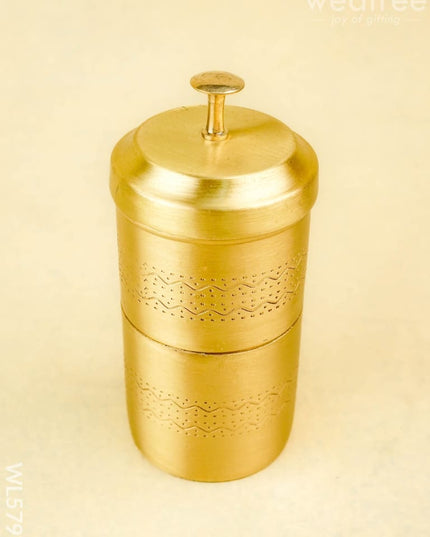 Brass Coffee Filter - 6 inch - WL5797 - Brass Utility