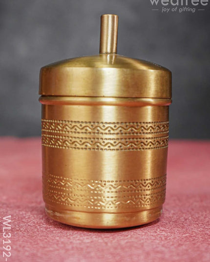 Brass Coffee Filter With Dabara Set - Wl3192 Utility