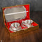 Brass Cup And Saucer With Tray - Wl2374 Utility