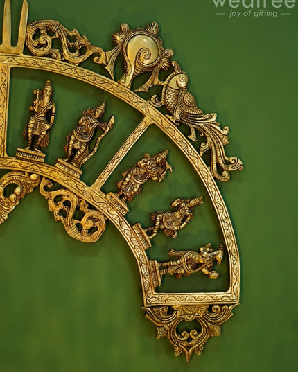 Brass Dasavathar Arch - Wl0311 Figurines