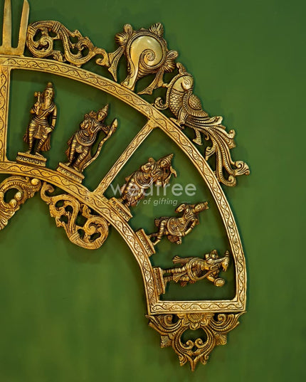 Brass Dasavathar Arch - Wl0311 Figurines