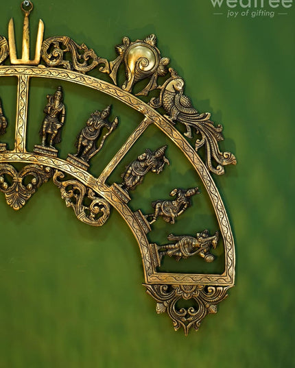 Brass Dasavathar Arch - Wl0311 Figurines
