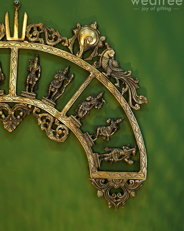 Brass Dasavathar Arch - Wl0311 Figurines