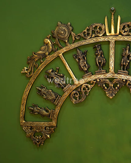 Brass Dasavathar Arch - Wl0311 Figurines