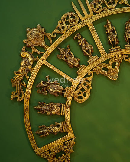 Brass Dasavathar Arch - Wl0311 Figurines