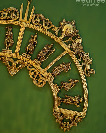 Brass Dasavathar Arch - Wl0311 Figurines