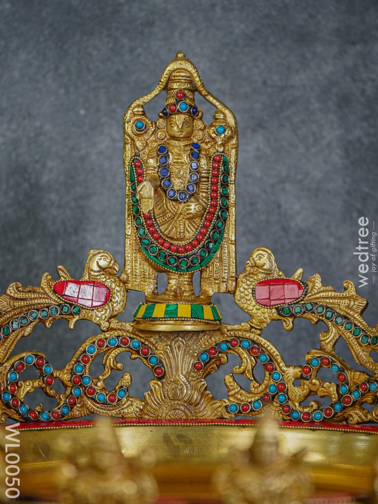 Brass Dasavathar Urli - Wl0050