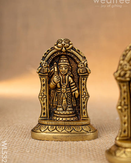 Brass Dasavatharam Idol - 3 inch - WL5329 - Brass Figurines