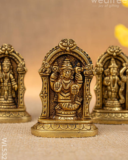 Brass Dasavatharam Idol - 3 inch - WL5329 - Brass Figurines