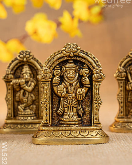 Brass Dasavatharam Idol - 3 inch - WL5329 - Brass Figurines