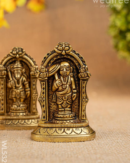 Brass Dasavatharam Idol - 3 inch - WL5329 - Brass Figurines