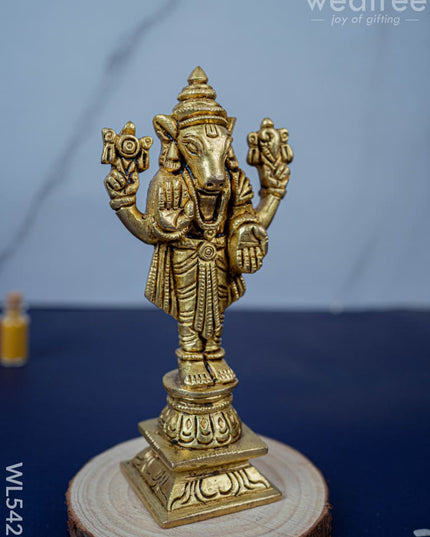 Brass Dasavatharam Idols - 5 inch - WL5427 - Brass Figurines