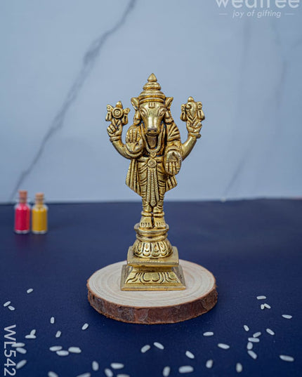 Brass Dasavatharam Idols - 5 inch - WL5427 - Brass Figurines