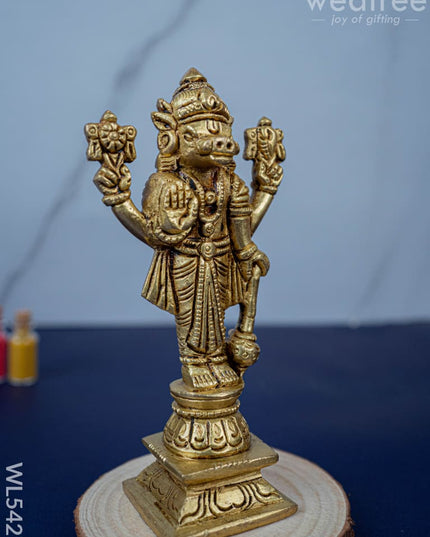 Brass Dasavatharam Idols - 5 inch - WL5427 - Brass Figurines