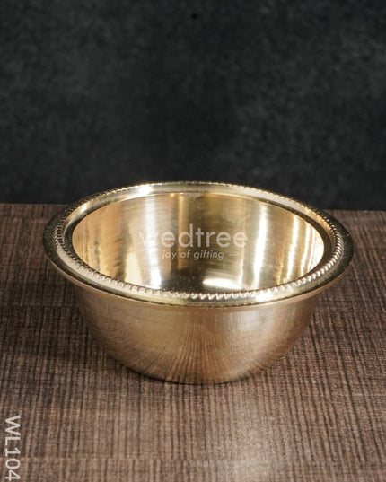 Brass Designer Bowl - Wl1048 Utility