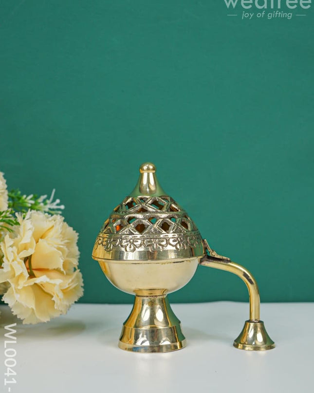 Brass Dhoop Dhan - Wl0041 5 Inch Utility