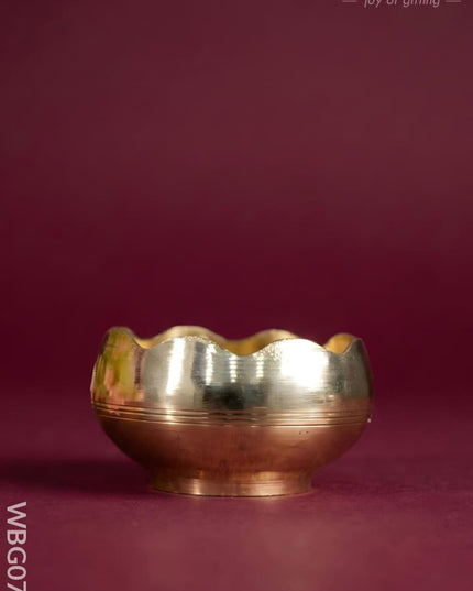 Brass Diya 2 inch - WBG0767 - Brass Diya RG