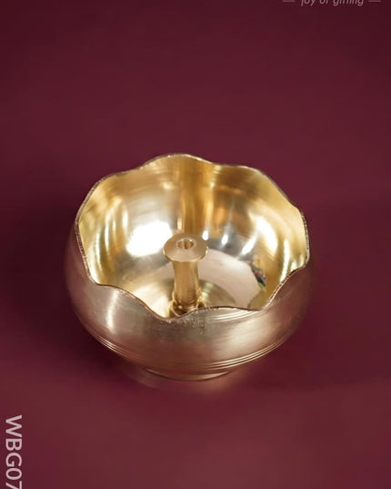 Brass Diya 2 inch - WBG0767 - Brass Diya RG