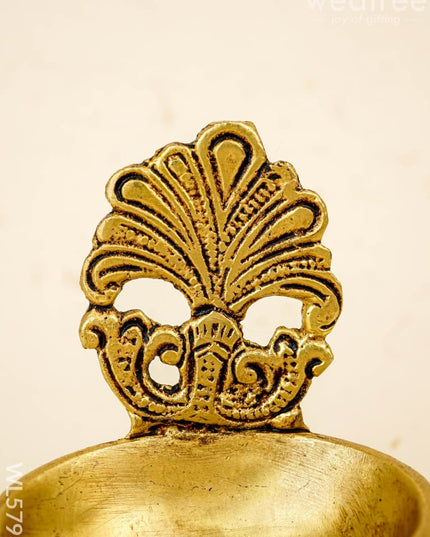 Brass Diya - 3 inch - WL5798 - Brass Diya