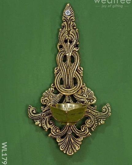 Brass Diya Wall Hanging - Wl1797