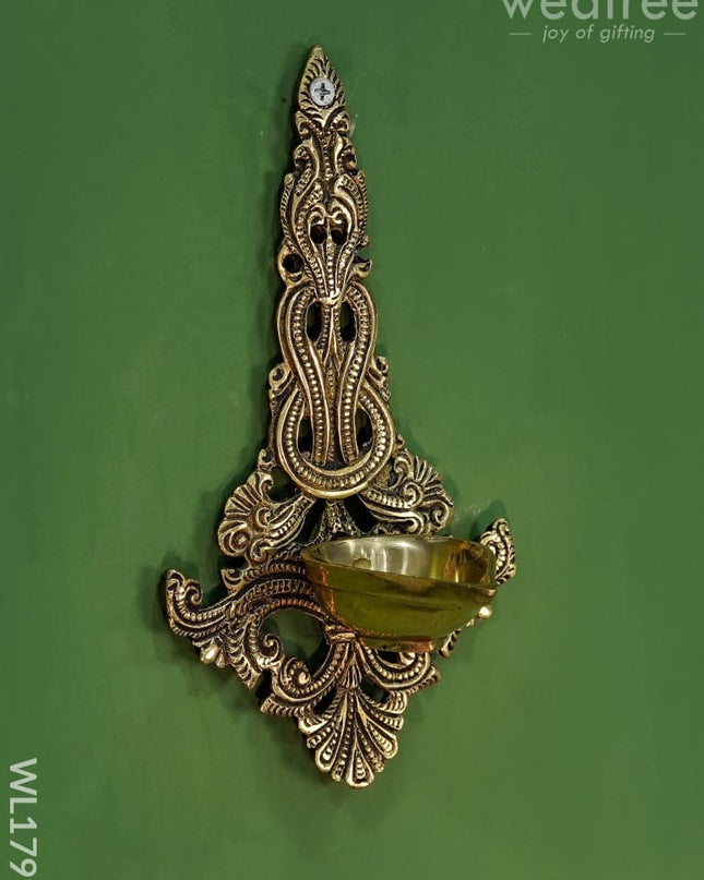 Brass Diya Wall Hanging - Wl1797