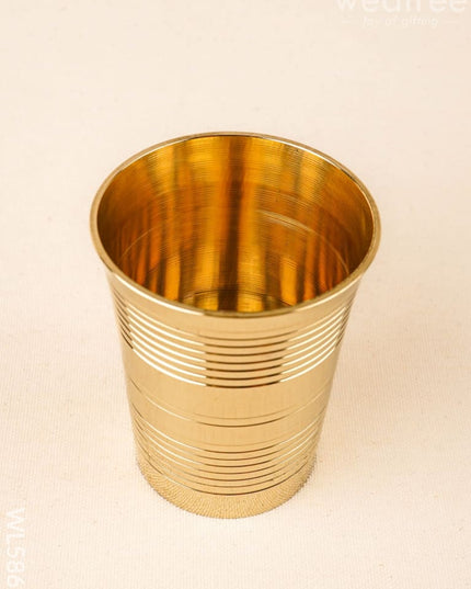 Brass Dora Glass - 4 inch - WL5862 - Brass Utility