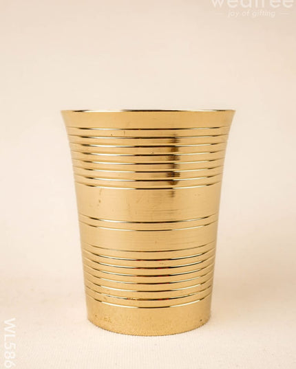 Brass Dora Glass - 4 inch - WL5862 - Brass Utility