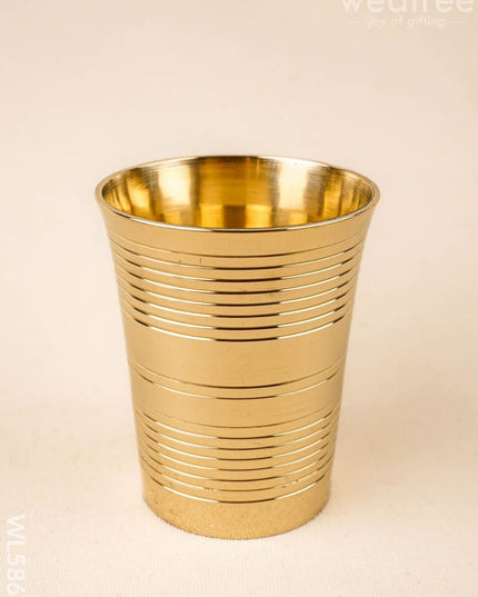 Brass Dora Glass - 4 inch - WL5862 - Brass Utility