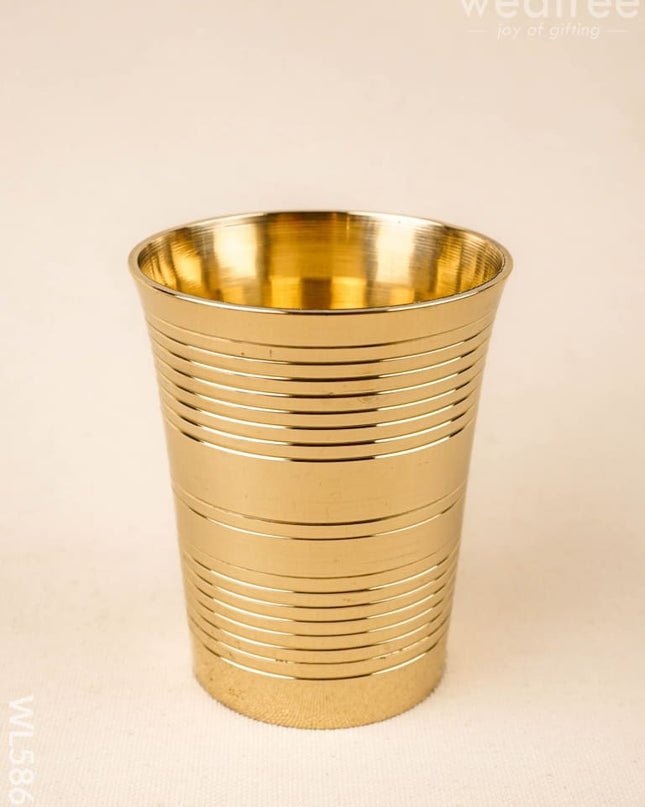 Brass Dora Glass - 4 inch - WL5862 - Brass Utility