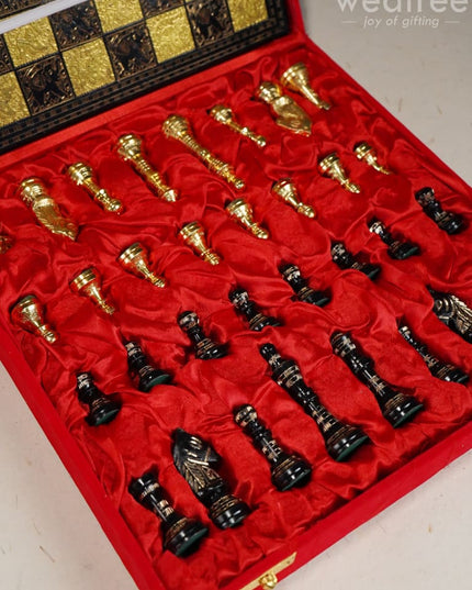 Brass Finish Chess Board - 10X10 Wl2817 Utility