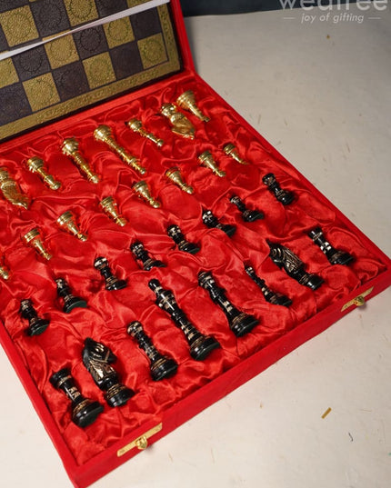 Brass Finish Chess Board - 10X10 Wl2817 Utility