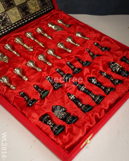 Brass Finish Chess Board - 12X12 Wl2816 Utility